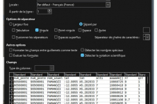 Ouverture d'un fichier de données sous Libre Office Calc
