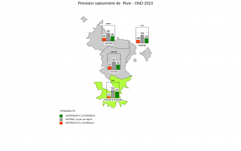 Prévision Saisonnière - Mayotte - Septembre 2023
