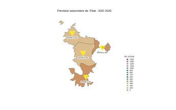 Prévision Saisonnière - Mayotte - Juillet 2026