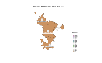 Prévision Saisonnière - Mayotte - Juin 2026