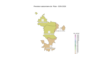 Prévision Saisonnière - Mayotte - Août 2026