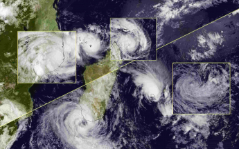 6 phénomènes cycloniques ont impacté les terres habitées.