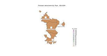 Prévision Saisonnière - Mayotte - Juin 2026