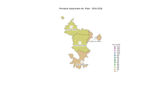 Prévision Saisonnière - Mayotte - Août 2026
