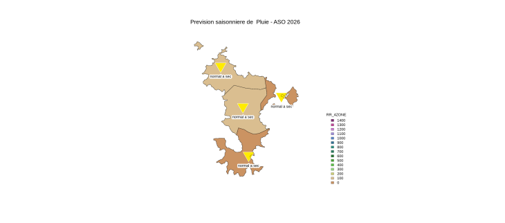Prévision Saisonnière - Mayotte - Juillet 2026
