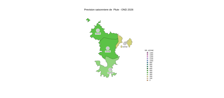 Prévision Saisonnière - Mayotte - Septembre 2026