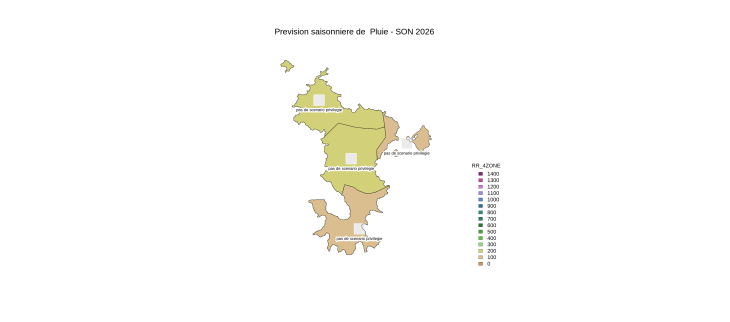 Prévision Saisonnière - Mayotte - Août 2026