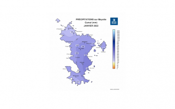 Bulletin climatique mensuel de Mayotte - Janvier 2022