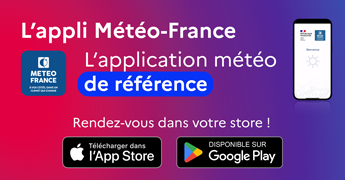 Application mobile de Météo-France