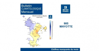 Bulletins climatiques mensuels de Mayotte